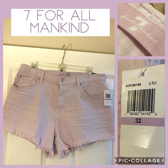 New with tags 7 for all mankind cutoff shorts - Picture 1 of 5